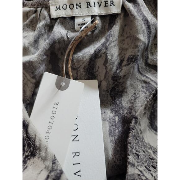 Anthropologie Moon River Cutout Strappy Maxi Dress - New Small - Picture 5 of 6